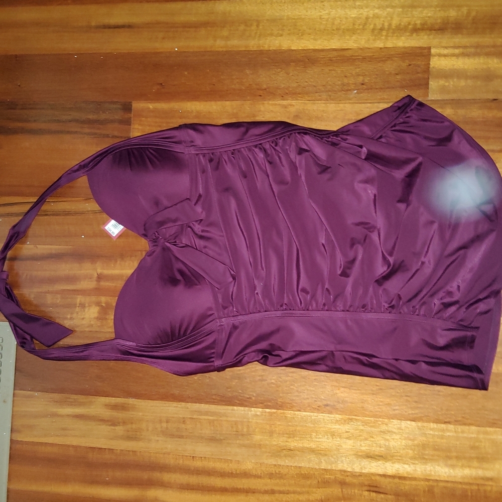 Women's purple swim suit size L